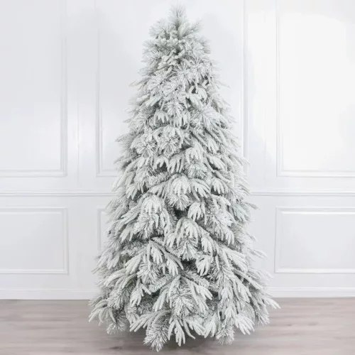 Fenyőfa talppal, havas 180 cm 