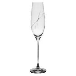 PEZSGŐS POHÁR SZETT, SWAROVSKI KÖVEKKEL