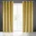 Pierre bársony sötétítő függöny Mustársárga 140x250 cm