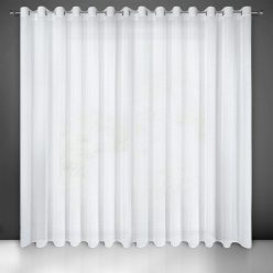   Viola függöny enyhén fényes etamin anyagból Fehér 300x250 cm