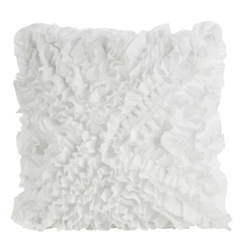 Mirena bársony párnahuzat Fehér 45x45 cm