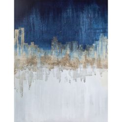 Absztrakt festmény 379 Kék 60x80 cm