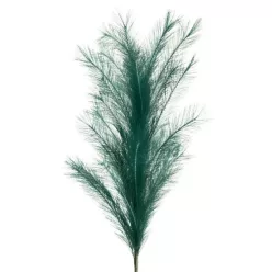 Flore672 tollszerű mű pampafű Sötét türkiz 110x20 cm