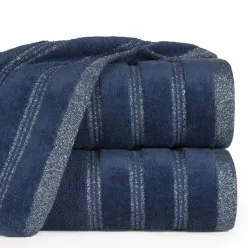 Glory1 lurex törölköző Gránátkék 70x140 cm