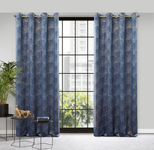 Goja Pierre Cardin bársony sötétítő függöny Gránátkék 140x250 cm