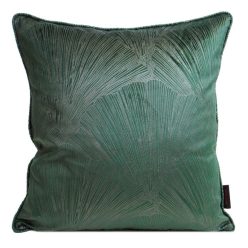   Goja Pierre Cardin bársony párnahuzat Sötétzöld 40x40 cm