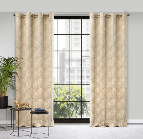 Goja Pierre Cardin bársony sötétítő függöny Krémszín 140x250 cm