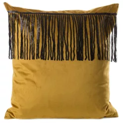 Jasper bársony párnahuzat Mézsárga 45x45 cm
