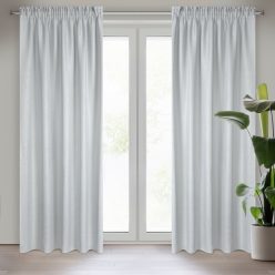   Celine szürke függöny hálós szerkezetű Ezüst 140x270 cm