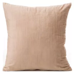 Marsala bársony párnahuzat Bézs 40x40 cm