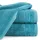Damla velúr törölköző Türkiz 70x140 cm