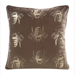 Blink15 bársony párnahuzat Sötét Bézs 45x45 cm