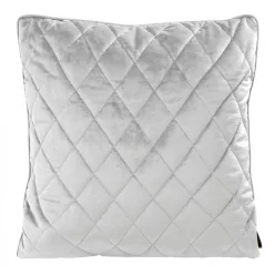 Steppelt bársony párnahuzat Ezüst 45x45 cm