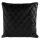 Steppelt bársony párnahuzat töltettel Fekete 50x50 cm