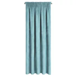   Amaya dekor függöny bársonyos felülettel Sötét menta 140x250 cm