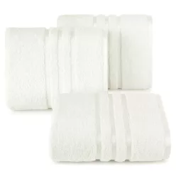 Madi csíkos törölköző Krémszín 30x50 cm