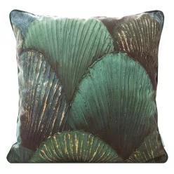 Mink mintás párnahuzat Zöld 45x45 cm