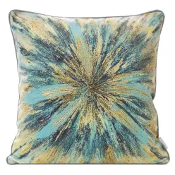 Mink mintás párnahuzat Kék 45x45 cm