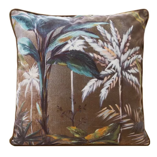 Mink mintás párnahuzat Barna 45x45 cm