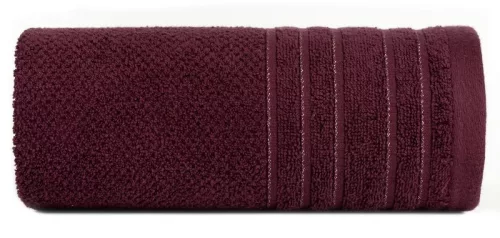 Glory3 lurex törölköző Burgundi vörös 30x50 cm