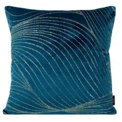   Blink18 bársony párnahuzat Sötétkék/világos arany 45x45 cm