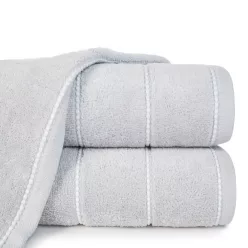 Mari csíkos törölköző Ezüst 50x90 cm