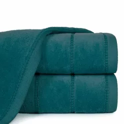 Mari csíkos törölköző Türkiz 50x90 cm