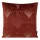 Blink21 bársony párnahuzat Téglavörös/világos arany 45x45 cm