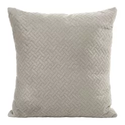 Luiz5 bársony párnahuzat Bézs 40x40 cm