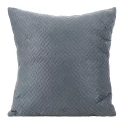 Luiz5 bársony párnahuzat Grafit 40x40 cm