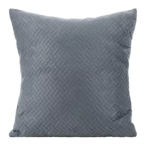 Luiz5 bársony párnahuzat Grafit 40x40 cm