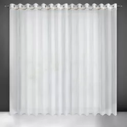 Meril fényáteresztő függöny Fehér/arany 300x250 cm