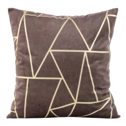 Blink29 bársony párnahuzat Hanga/világos arany 45x45 cm