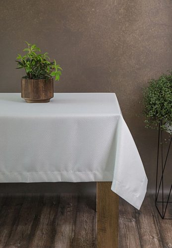 Jowita lurex asztalterítő Fehér/ezüst 145x400 cm