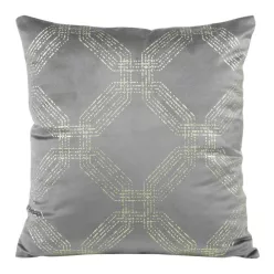 Blink30 bársony párnahuzat Ezüst/világos arany 45x45 cm