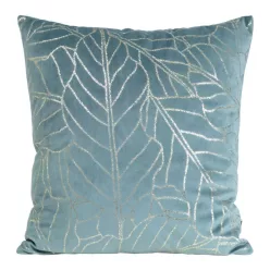 Blink32 bársony párnahuzat Kék/világos arany 45x45 cm