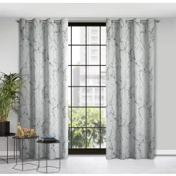   Wera bársony sötétítő függöny Világosszürke 140x250 cm