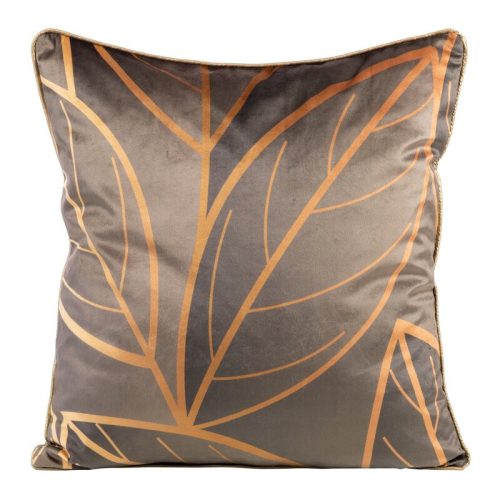 Alisma2 bársony párnahuzat Barna 45x45 cm