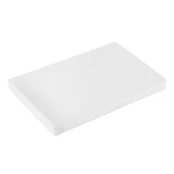 Nova1 pamut-szatén lepedő Fehér 220x210 cm