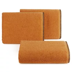 Mabel díszes törölköző Narancssárga 50x90 cm