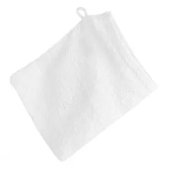 Frottír mosdókesztyű 400 g/m2 Fehér 16x21 cm