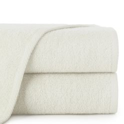   Egyszínű klasszikus törölköző 400 g/m2 Krémszín 30x50 cm