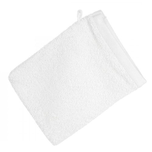 Frottír mosdókesztyű 500 g/m2 Fehér 16x21 cm