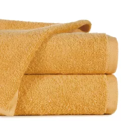   Egyszínű klasszikus törölköző 500 g/m2 Mustársárga 70x140 cm