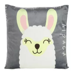 Po bársony párnahuzat Acélszürke 45x45 cm