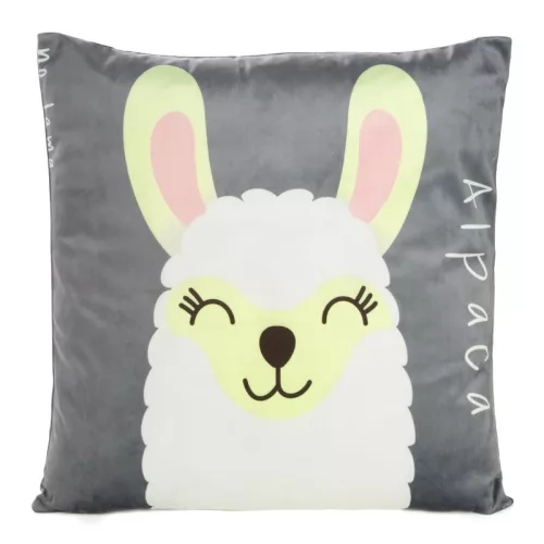 Po bársony párnahuzat Acélszürke 45x45 cm