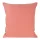 Egyszínű párnahuzat vászon szövetből arany szálú szegéllyel Rózsaszín 45x45 cm