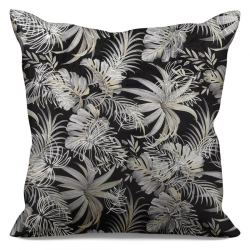 Rodos párnahuzat Fekete 40x40 cm