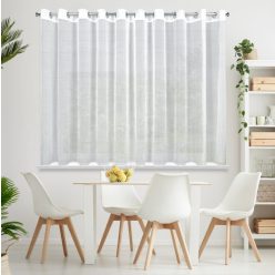   Molly fényáteresztő függöny apró kövekkel Fehér 350x150 cm