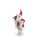 Mikulás figura 69a Piros 45 cm